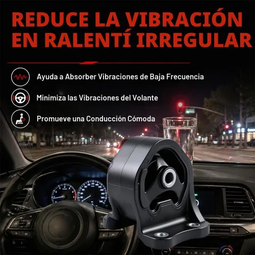 Vista 5 de Soporte de motor para Honda CR-V 2002 2003 2004 2005 2006 Honda CR-V 2.4L A4504 A4506 A6596 A6579