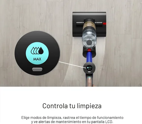 Vista 7 de Dyson WashG1 Limpiador Húmedo (Negro Mate/Azul Ultra)