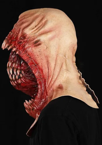 Vista 4 de Máscaras inmortales realistas de látex de terror de Halloween para adultos Máscaras de zombis, monstruos, esqueleto y payaso asesino