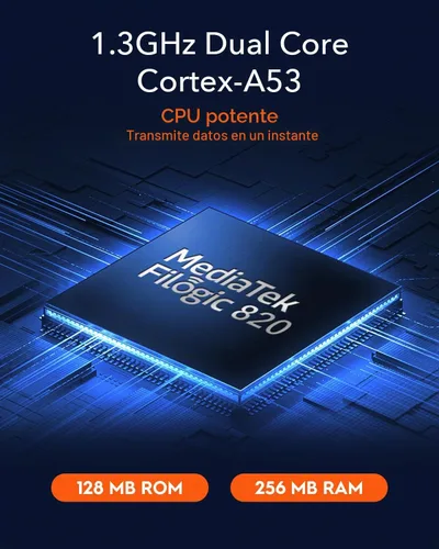 Vista 4 de Cudy Router Wi-Fi 6 de doble banda AX3000, 4X GbE, VPN completo, OpenWRT