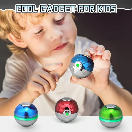Vista 6 de Juguete Fidget Spinner de Metal Relleno de Huevo de Pascua para Regalo de Niño, Spinner de Dibujos Animados Luminoso de Servicio Pesado Regalo