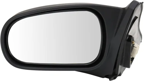 Vista 43 de TRQ Espejo plegable con calefacción eléctrica del lado del conductor con indicador de punto ciego pintura a juego negro liso compatible con Kia