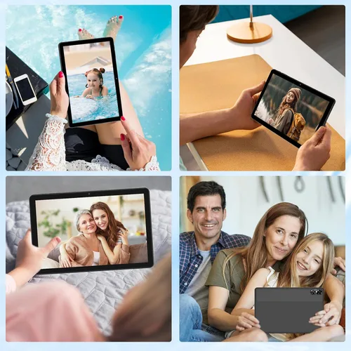 Vista 8 de Tablet Android, 10 pulgadas, Android 13, procesador Octa-Core con 8 GB de RAM, 64 GB de expansión de 1 TB, pantalla táctil IPS HD de 1280 x 800