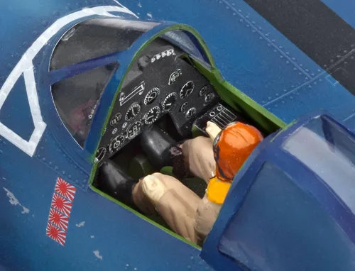 Vista 4 de Revell de Alemania Vought F4U-1A Corsair Modelo Kit