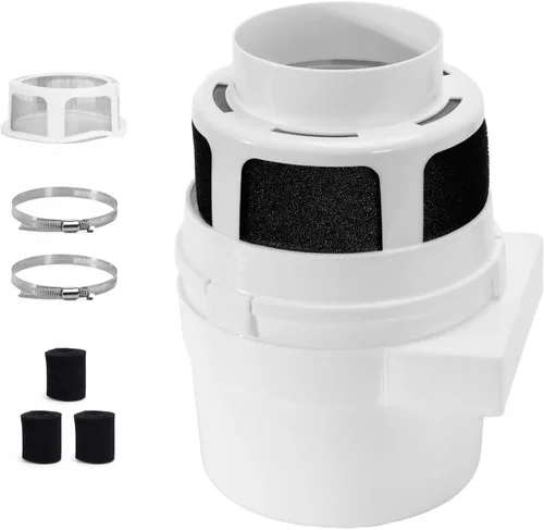 Vista 9 de Kit de ventilación para secadora interior 3 en 1 con trampa para pelusas y filtro de agua para secadora eléctrica