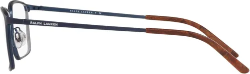 Vista 4 de Ralph by Ralph Lauren Men's Rl5103 Metal Rectangular Prescription Eyeglass Frames