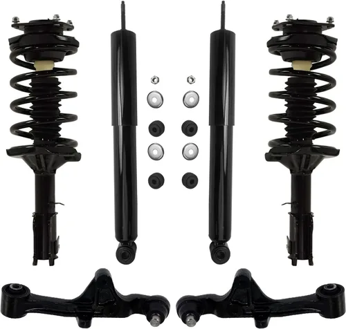 Vista 43 de Detroit Axle - Kit de puntales delanteros de 6 piezas para Ford Escape 2014-2019, 2 puntales y muelles helicoidales, 2 enlaces de barra
