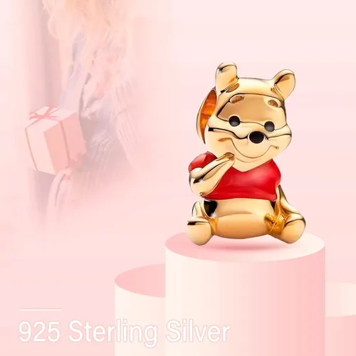 Vista 2 de MITSOKU Dijes de plata de ley 925 para pulseras collares colección de Navidad colgantes colgantes dijes de animales lindos regalo de joyería