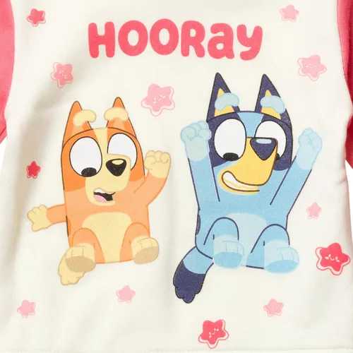 Vista 6 de Bluey Camiseta y pantalones de vellón para niñas de Bingo a niños pequeños