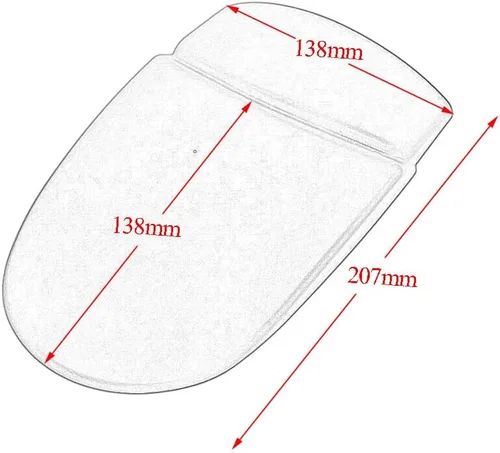 Vista 5 de Accesorios de motocicleta para MT09 MT 09 SP 2021 2022 Extensor de guardabarros delantero y trasero, protector de neumáticos (delantero + trasero)