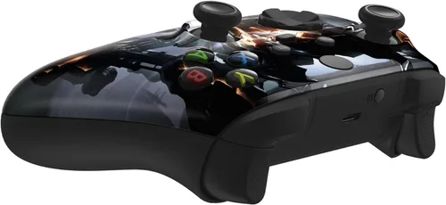 Vista 8 de eXtremeRate Carcasa de repuesto para controlador Xbox Series X y S - Da rienda suelta a tu estilo - Cubierta frontal blindada Mercenary
