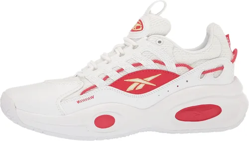 Vista 19 de Reebok Tenis de baloncesto unisex para adultos, BlancoAzul VectorOro Mate