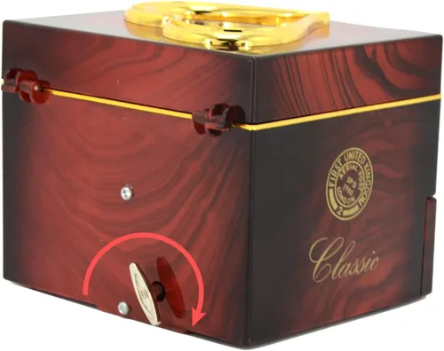 Vista 6 de Miukage Joyero musical para niñas, joyero de bailarina con elegantes pulseras y collares