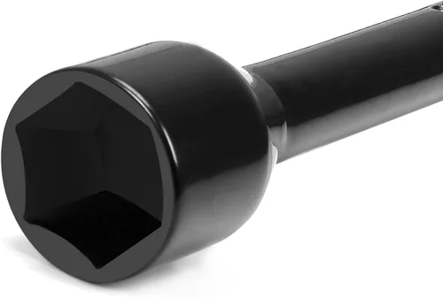 Vista 4 de Torin TRX31101-14F - Llave cruzada profesional de 14 pulgadas, universal, resistente, de 4 vías, color negro