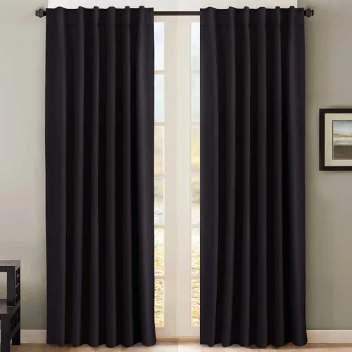 Vista 165 de H.VERSAILTEX Cortinas Opacas con Aislamiento Térmico, Paneles de Tratamiento de Ventanas que Oscurecen la Habitación, Cortinas Opacas para Sala