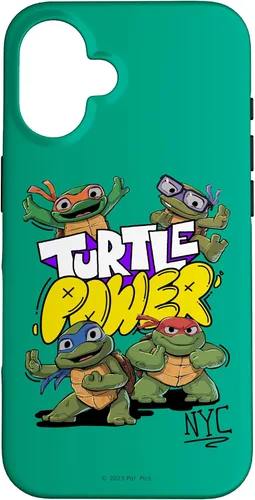 Vista 32 de Teenage Mutant Ninja Turtles: Mutant Mayhem - Funda con diseño de tortuga para iPhone 17