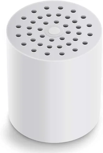 Vista 3 de Cabezal de ducha filtrado, cabezal de ducha de 20 etapas con filtro doble para agua dura, filtros para eliminar cloro y sustancias nocivas (blanco)