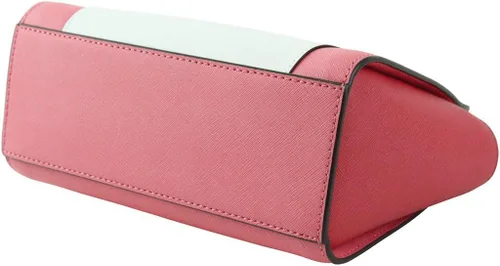 Vista 3 de MICHAEL Michael Kors mujer Selma cuero Messenger bolso rosa medio