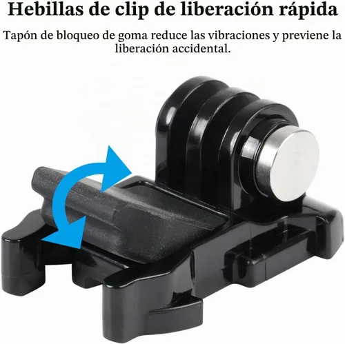 Vista 3 de HSU Clip de hebilla de liberación rápida Montaje base básico
