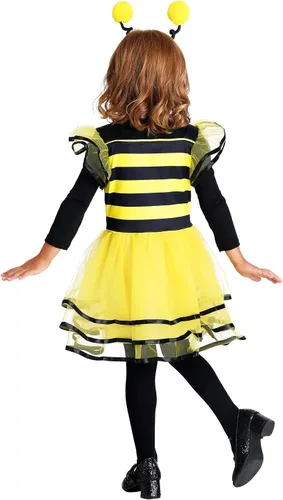 Vista 4 de Disfraz de abejorro Little Bitty Bumble Bee para niñas disfraz de abejorro