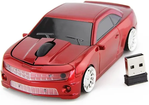 Vista 12 de Jinfili Cool Style Car Ratón inalámbrico ergonómico USB Gaming Ratones para computadora portátil de escritorio PC Notebook