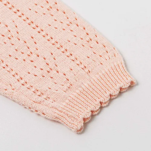 Vista 6 de Simplee - Chándal para niña (0-3 años), color blanco y rosa