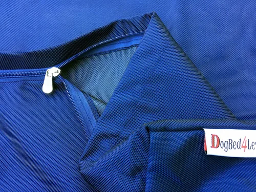 Vista 5 de Cama ortopédica para perro, con espuma viscoelástica, duradera, con forro interior impermeable y fuerte funda exterior, para mascotas pequeñas