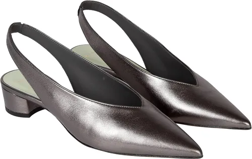Vista 4 de Paul Smith Zapato Ps Mujer Enid Black Nickel Pump, Negro níquel