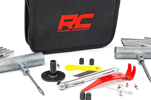 Vista 3 de Rough Country Kit de reparación de neumáticos de emergencia con estuche de transporte 39 piezas - 99060