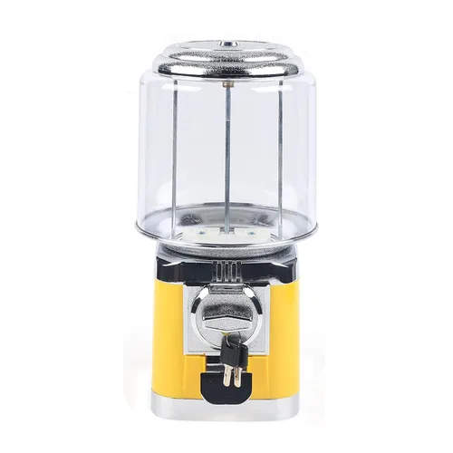 Vista 2 de Máquina expendedora de dulces para dispensador automático de dulces pequeños para el hogar o la máquina expendedora comercial (amarillo)