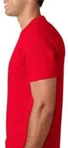 Vista 4 de Hombre prémium ajustada de manga corta playera Next Level