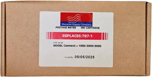 Vista 2 de Cartucho de tinta compatible con Pitney de volumen máximo #787-1 con garantía de 90 días para máquinas de correo de la serie Connect+ por Discount
