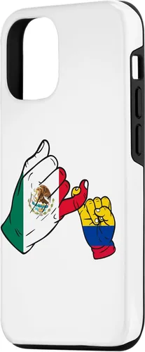 Vista 2 de iPhone 15 Parent and child Mexico Colombia family Case