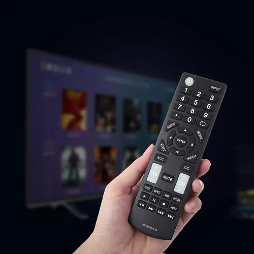 Vista 7 de Control remoto de repuesto apto para todos los televisores inteligentes Insignia LED LCD