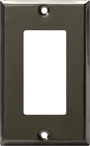 Vista 10 de ENERLITES Placa decorativa de pared metálica para interruptor o tomacorriente, acero inoxidable 201, tapa de tomacorriente, resistente a