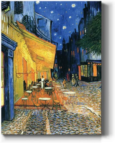 Vista 43 de Renditions Gallery Vincent Van Gogh Impreso Flores de almendra, famosa reproducción de pintura, lienzo de alta calidad envuelto en galería, listo
