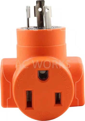 Vista 4 de AC WORKS Adaptador de soldador 6-50 (L6-30 30A 250V bloqueo)