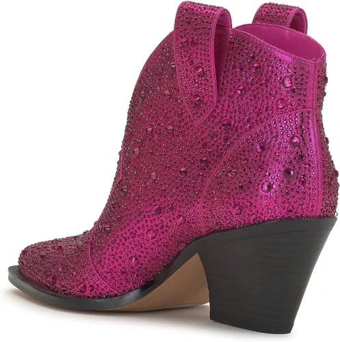 Vista 6 de Jessica Simpson Botines puntiagudos de gamuza para mujer