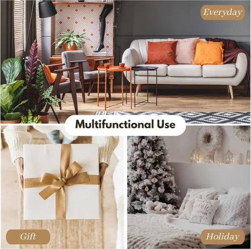 Vista 6 de TRENDIN Funda de almohada decorativa de caballo de 12 x 20 pulgadas para sofá, decoración de caballo, funda de cojín de lino lumbar para sofá