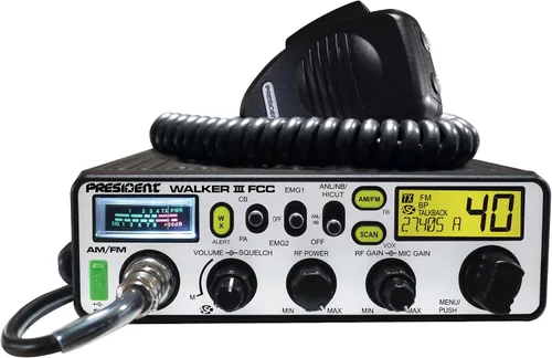 Vista 5 de President Walker III FCC Radio CB AM/FM