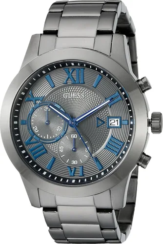 Vista 8 de Guess Men's Analog Dress Watch Stainless Steel Case 50M Water Resistance