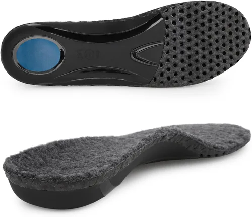 Vista 10 de Riemot - Plantillas de zapatos para mujer con estructura de panal transpirable, plantillas deportivas con amortiguación, plantillas de repuesto