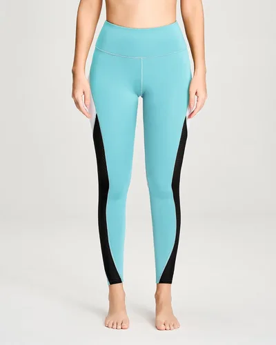 Vista 85 de Malla Queenieke 8030 de yoga, para correr, leggings con color combinado, para mujer