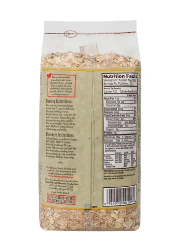Vista 3 de Bob's Red Mill Cereal caliente enrollado de 5 granos, 16 onzas (caja de 4)