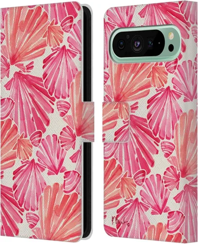 Vista 14 de Head Case Designs Officially Licensed Paul Brent Agate Mermaid Coastal Leather Wallet Case Compatible with Google Pixel 9 Pro XL