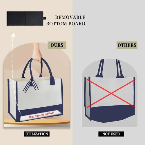 Vista 25 de BeeGreen Bolsa personalizada para mujeres, mamá, profesora, amigas, hermana, bolsas de regalo con bolsa de Comestic