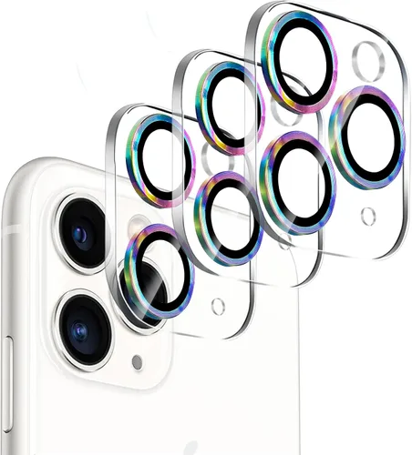 Vista 35 de Dengduoduo Paquete de 3 protectores de lente de cámara para iPhone 11 Pro de 5.8 pulgadas y iPhone 11 Pro Max de 6.5 pulgadas, vidrio templado