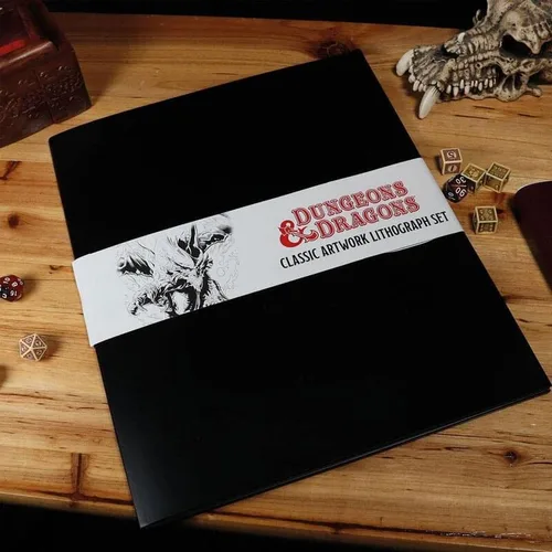 Vista 2 de Fanattik Dungeons & Dragons Lithograph Set