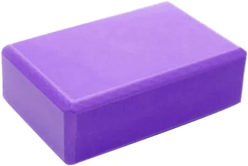Vista 7 de Bloques de yoga para mujer, paquete de 2 bloques de yoga de espuma EVA sin látex, 9 x 6 x 3 pulgadas, superficie antideslizante, bloque de yoga
