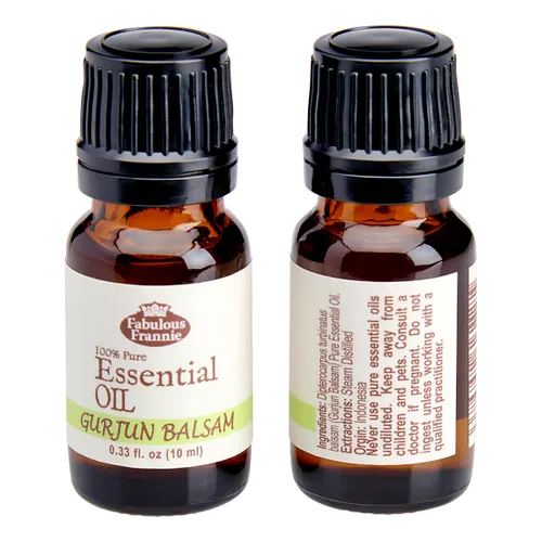 Vista 2 de Gurjun Bálsamo 100 % puro, sin diluir grado terapéutico de aceite esencial - 10 ml. Ideal para aromaterapia.